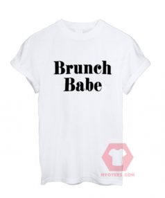 Cheap Custom Tees Brunch Babe On Sale