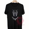 Cheap Custom Tees Face Black Panther On Sale