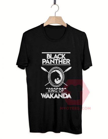 Cheap Custom Tees King Of Wakanda On Sale