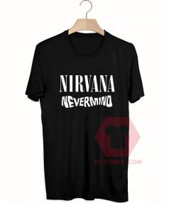 Cheap Custom Tees Nirvana Nevermind On Sale