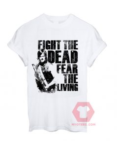 Cheap Shirts Walking Dead Fight The Dead For Sale Men And Women