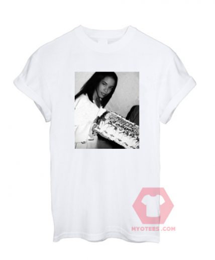 Cheap Custom Tees Aaliyah Birthday On Sale