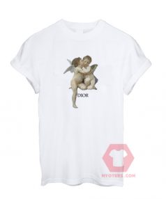 Cheap Custom Tees Dior Angel On Sale