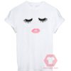 Cheap Custom Tees Eyelashes On Sale