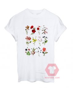 Cheap Custom Tees Flower Vintage On Sale