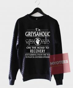 Cheap Custom Tees Greysaholic On The Road Sweatshirt