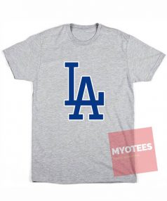 Cheap Custom Tees L A Los Angeles Logo On Sale