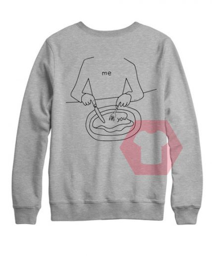 Cheap Custom Tees Me Eat You Sweatshirt