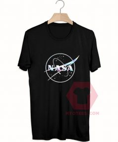 Cheap Custom Tees Nasa Black On Sale