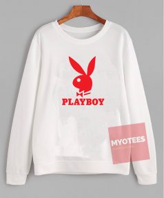 Cheap Custom Tees Playboy Logo Sweatshirt