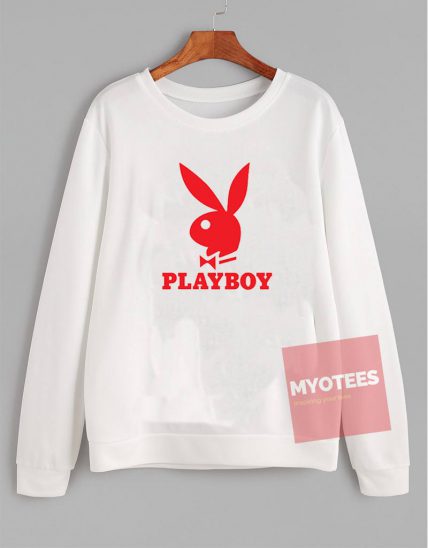 Cheap Custom Tees Playboy Logo Sweatshirt