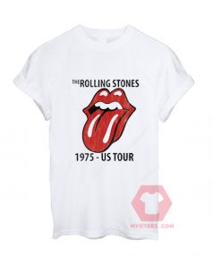 Cheap Custom Tees The Rolling Stones 1975 US Tour