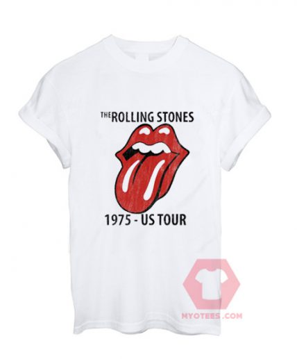 Cheap Custom Tees The Rolling Stones 1975 US Tour