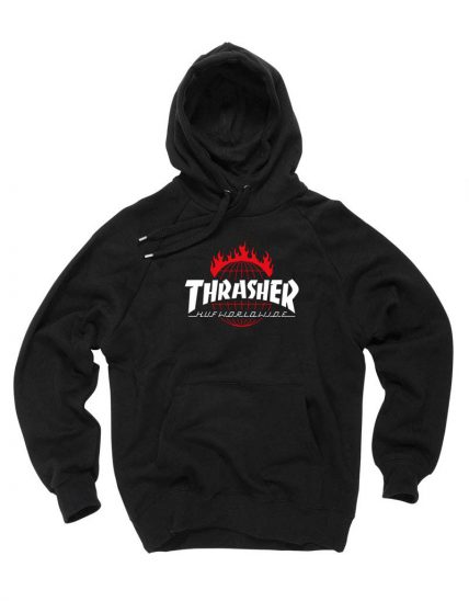 Cheap Custom Thrasher Huf Worldwide Hoodie On Sale