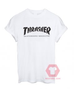 Cheap Custom Tees Thrasher Skateboard On Sale