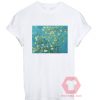 Cheap Custom Tees Van Gogh Aesthetic Flower On Sale