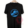 Cheap Custom Tees Jurassic Park Blue On Sale