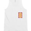 Number 8 Font Unisex Tank Top