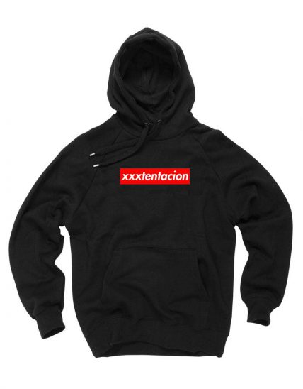 Affordable Custom XXXTentacion Supreme Parody Hoodie On Sale