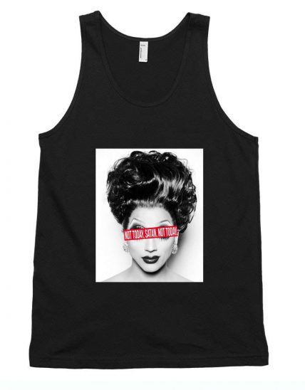 Affordable Custom Not Today Satan Tank Top