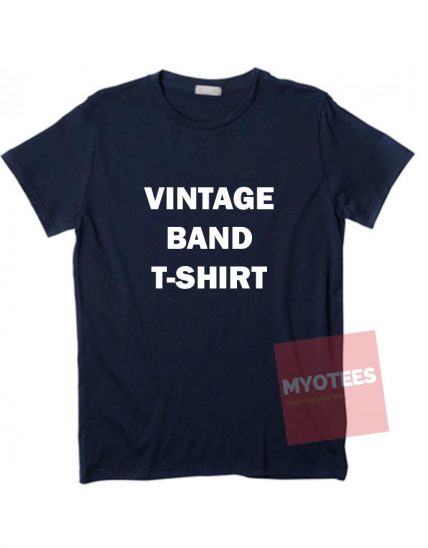 Affordable Custom Vintage Band T-Shirt