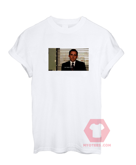 michael scott i am dead inside t shirt