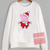 Cheap Custom Peppa Pig Christmas Sweatshirt