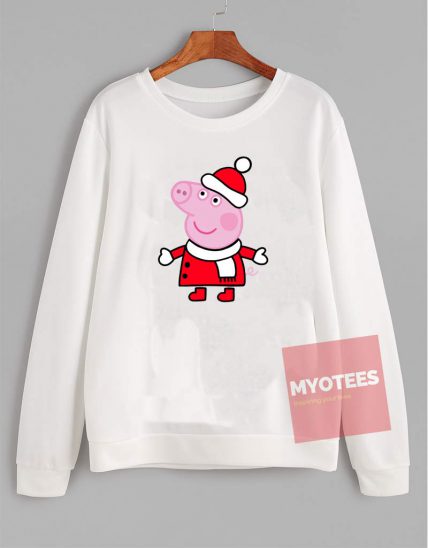 Cheap Custom Peppa Pig Christmas Sweatshirt