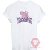 Peppa Pig X Thrasher Flame Parody T-Shirt