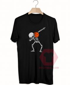 Halloween Dabbing Skeleton T Shirt For Sale