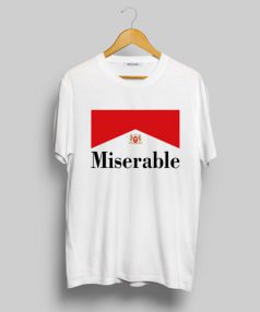 Custom Tees Miserable Inspired Marlboro On Sale