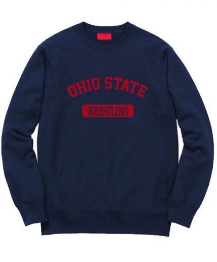 Cheap Custom Ohio State Wrestling Sweatshirt