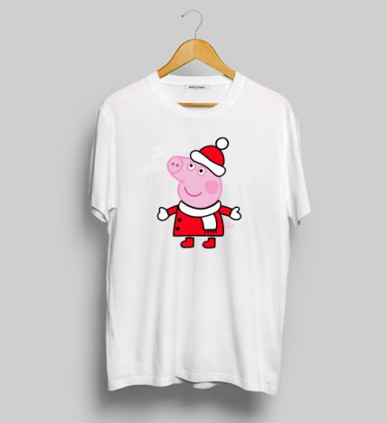 Custom Tees Peppa Pig Christmas On Sale