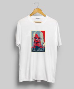 Custom Tees Thanos Is Balance On Sale