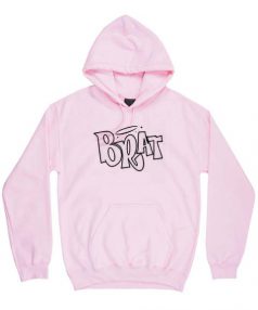 Cheap Custom Brat Pink Hoodie