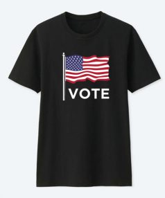 Flag Vote USA Election Day T Shirt For Sale