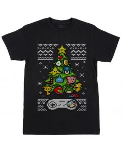 Classic Gamers Christmas T Shirt For Sale