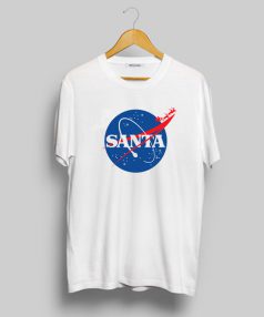 Santa Nasa Parody T Shirt For Sale