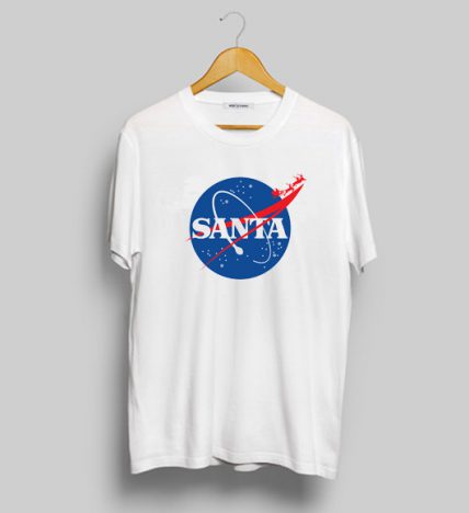 Santa Nasa Parody T Shirt For Sale