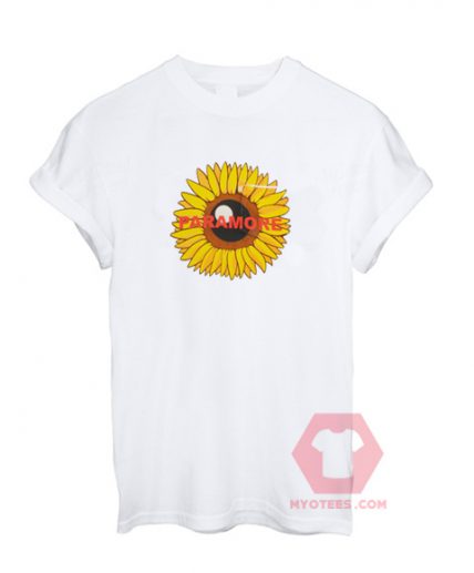 Paramore Sunflower T Shirt For Sale