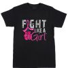 Cheap Custom Tees Fight Like A Girl For Sale