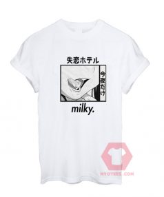 Cheap Custom Tees Milky Japanese For Sale