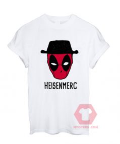 Cheap Custom Tees HEISENMERC X Deadpool Parody For Sale