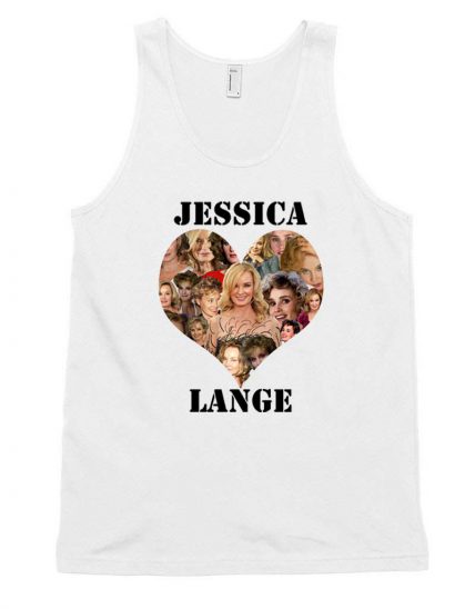 Cheap Custom Jessica Lange Love Tank Top