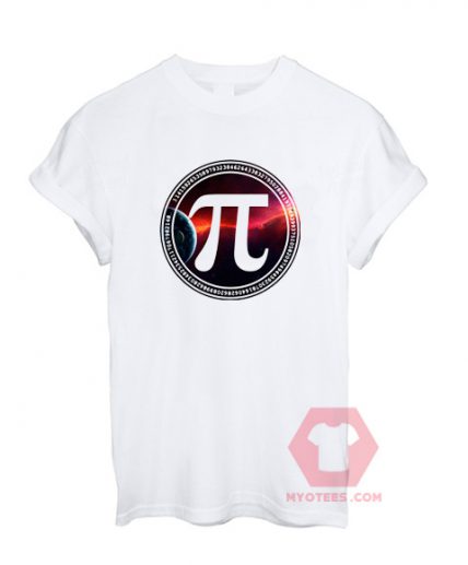 Cheap Custom Tees Pi Day Logo For Sale