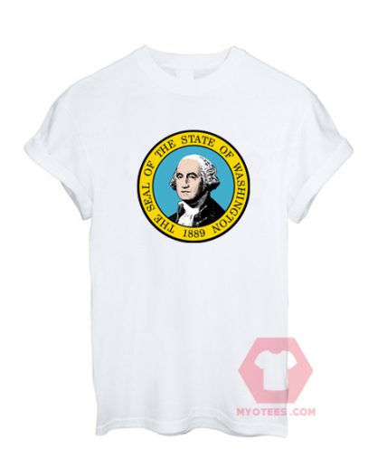 Cheap Custom Tees Washington State Represent For Sale