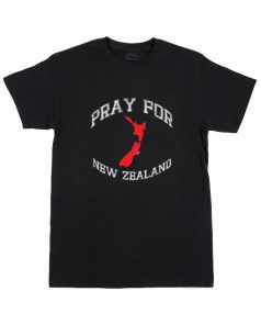 Cheap Custom Tees Pray For New Zealand For Sale