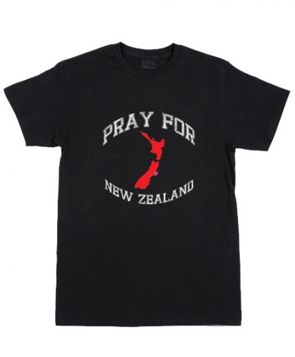 Cheap Custom Tees Pray For New Zealand For Sale