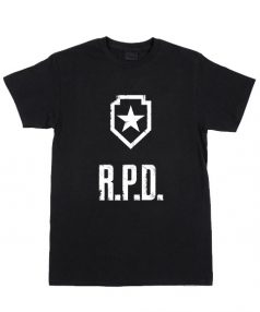 Cheap Custom Tees RESIDENT EVIL R.P.D. For Sale