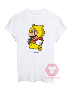 Cheap Custom Tees Super Jump Pooh For Sale